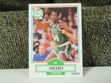 1990 Fleer Basketball Card, Ed Pinckney, Boston Celtics, #15