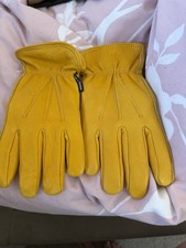 Never Worn Real Leather Gardening Gloves One Size Fits All