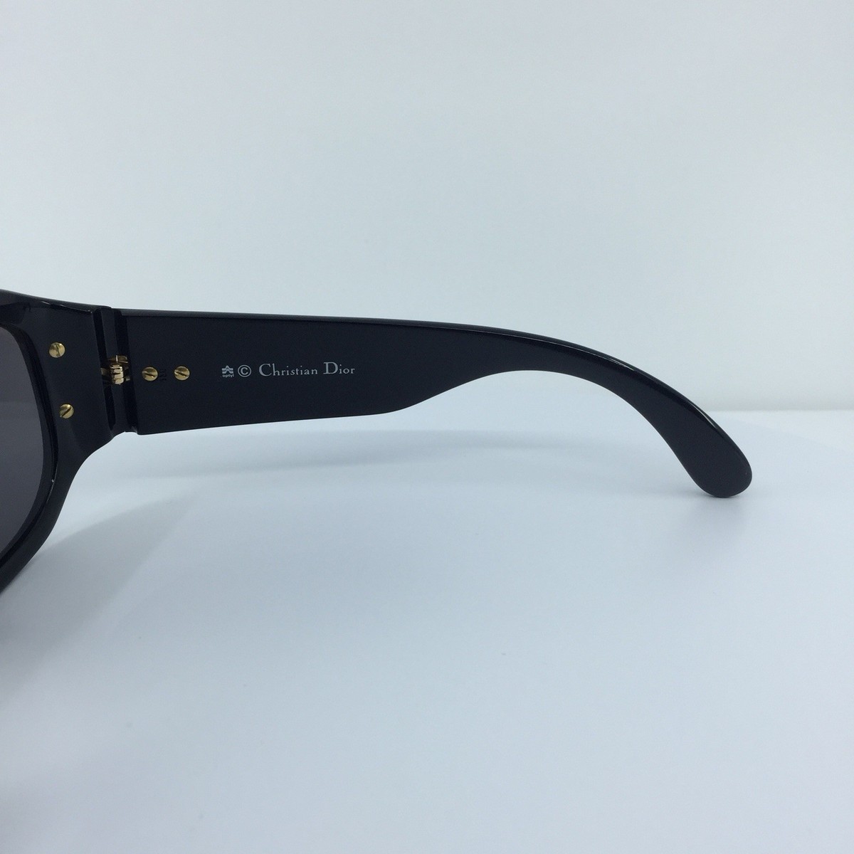 New Vintage Christian Dior CD 2958 Sunglasses C. 90 Black with