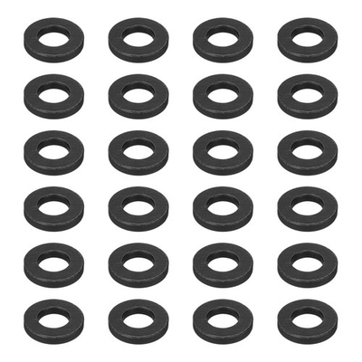 #ad 24 Pcs Carbon Steel Flat Washer Fits M30 x 60mm x 10mm Black Washer Fits $152.90