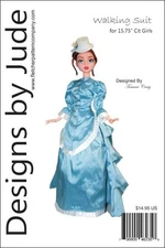 Walking Suit Pattern for 15.75" Cit Girl  DollsTonner