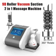 9D Vacuum Roller Machine Body Massage Skin Tightening Lymphatic Drainage