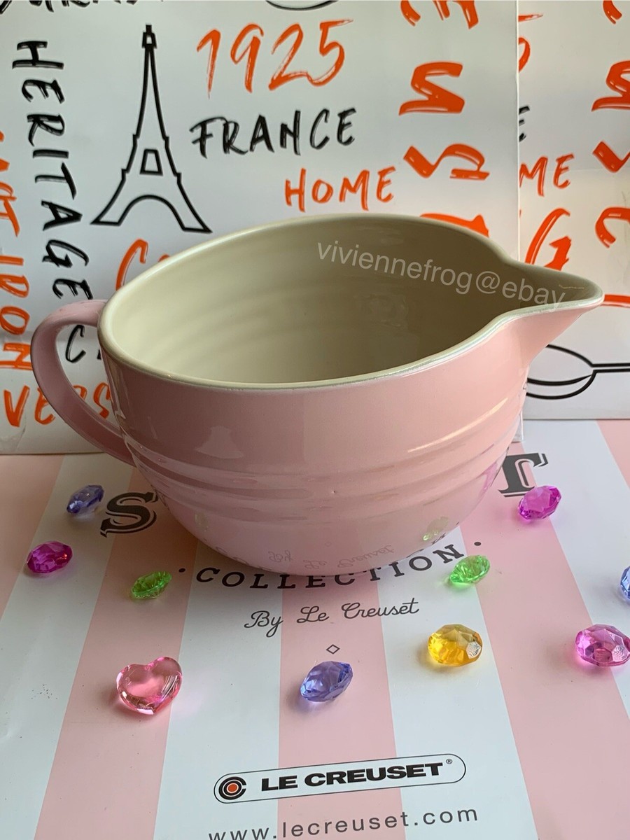 LE CREUSET CHIFFON PINK 2 QUART MIXING / BATTER BOWL ULTRA