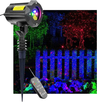 Christmas Laser Projector Lights Outdoor, Motion Firefly Red, Green and Blue wit
