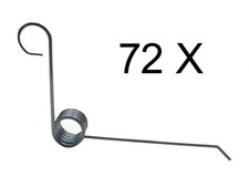 72 X Molla Scarificatore Rullo Ventola Molla per Honda F220 / FG201 / F 220 /...