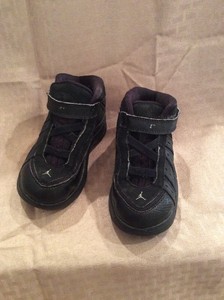 Excelente Estado Usado Nike Air Jordan 51 tênis de basquete Criança Bebê  Tamanho 7c Cor Preta | eBay