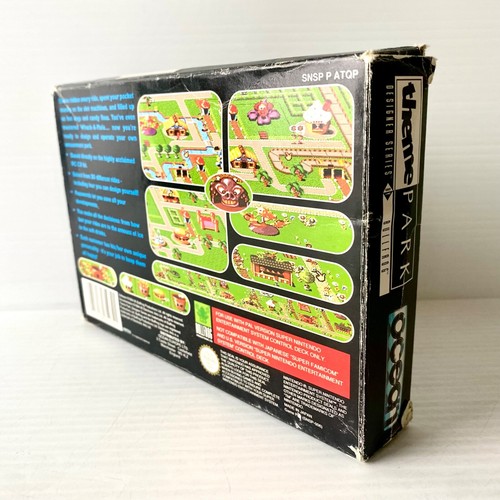 Parque Temático + Caja, Manual, Inserto CIB - PAL - SNES - Probado y Funcionando - Imagen 3 de 9