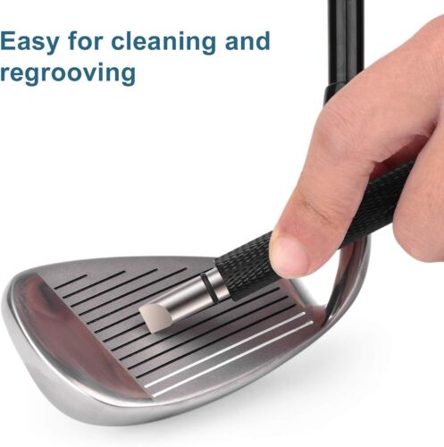 Golf Club Groove Sharpener, Re-Grooving Tool and Cleaner for Wedges & Irons - Ge - Picture 3 of 7