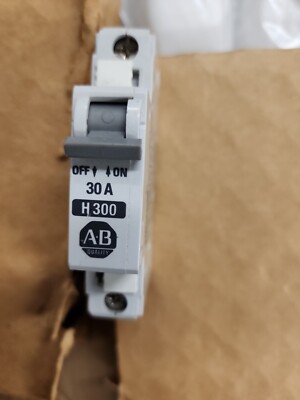 ALLEN BRADLEY  1492-CB1 30 AMP SER B H300 NEW NO BOX