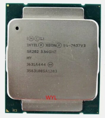 Intel Xeon E5-2637 V3 Quad Core 3.5GHz 15MB SR202 135W LGA 2011-3 CPU Processor