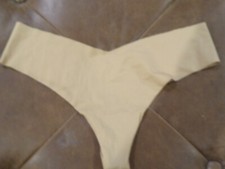 AERIE DARK TAN NO SHOW THONG PANTIES  SIZE SMALL  NWT
