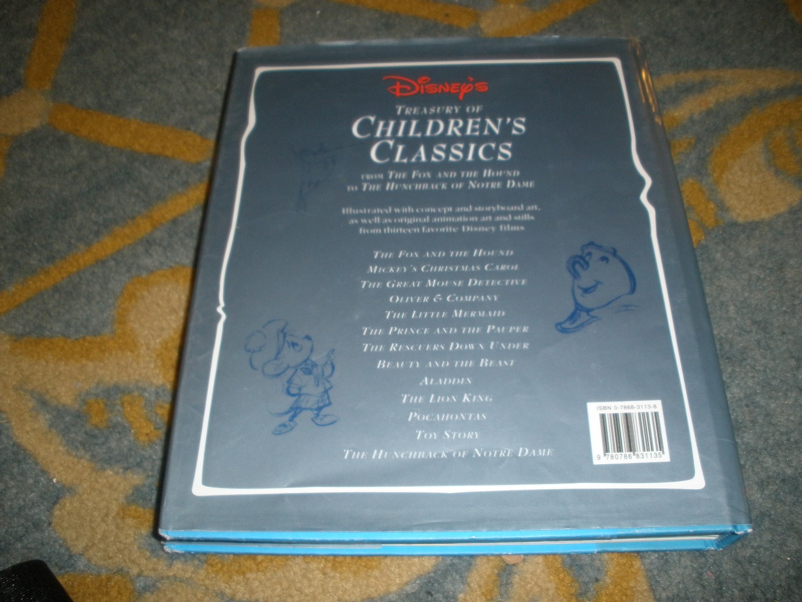 WALT DISNEY TREASURY OF CHILDREN'S CLASSICS HC DJ 9780786830862 eBay