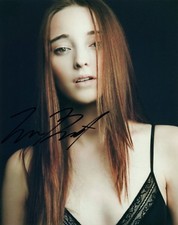 Emma Dumont Signed Autographed 8x10 Photo THE GIFTED Hot Sexy Bra Pose COA
