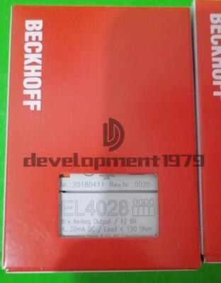 Ein Neu Beckhoff EL4028 Plc Modul