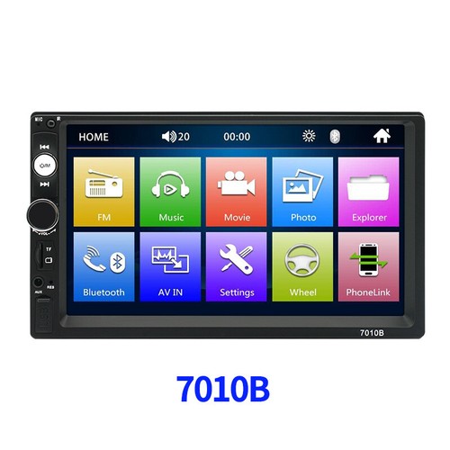 12V USB/TF Android IOS 7'' 2 Din HD Touch Screen Car Stereo MP5 Player FM Radio - Picture 15 of 17