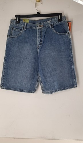 Lee Sure 2 Fit, Adjustable Waist Blue Denim Jean Shorts. Size 18 Husky - Picture 2 of 6
