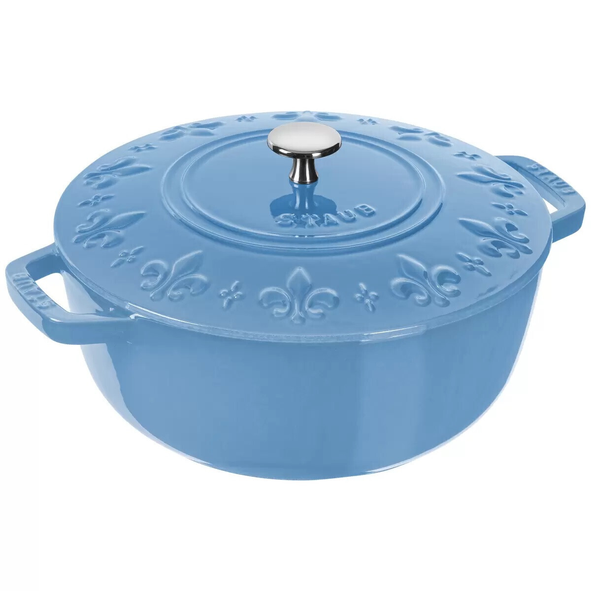 Staub Cast Iron French Oven Ice Blue 24CM Australia