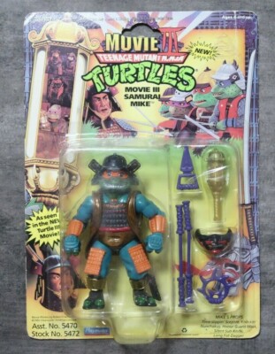 Teenage Mutant Ninja Turtles Movie III Samurai Mike Playmates