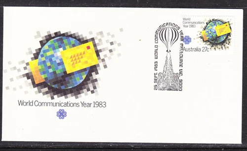 Australia 1984 World Communications Day APM13930 First Day Cover