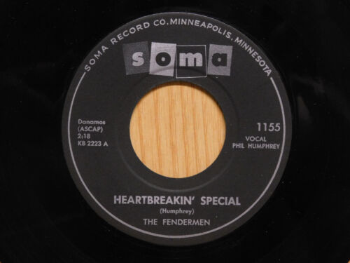 The Fendermen E-RnR 45 Cant You Wait and Little richard 45 Spottdrossel