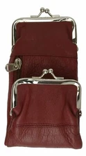 LEATHER CIGARETTE TOBACCO LIGHTER HOLDER COIN CARRYING CASE NEW