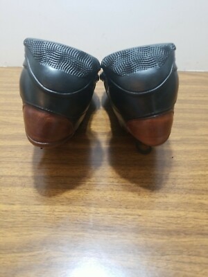 ALLEN EDMONDS TRAVELER 9/B/ TWO TONES BLACK & BROWN OXFORD 