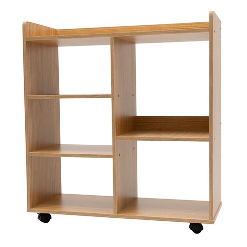 Filing Cabinet, Storage Shelf, Mobile Printer Stand Rubberwood - Picture 21 of 22
