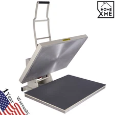 24x32" Large Format Manual Heat Press Machine w/Double Pressure Knob for T-shirt