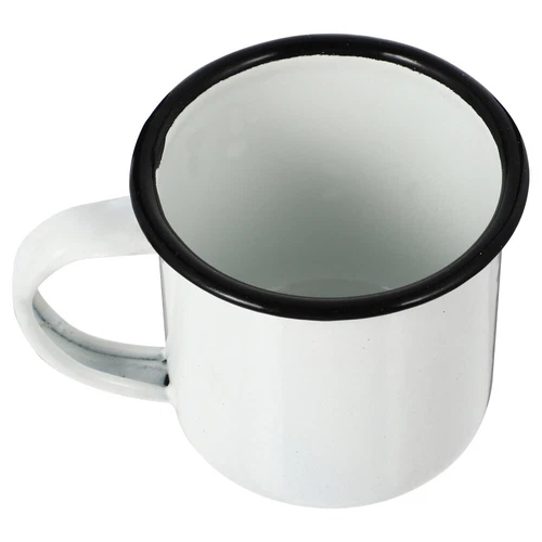 Camping Mugs Enamel Metal Iron Mugs Tin Coffee Mug Enamel Tea Mug Metal Wine Cup
