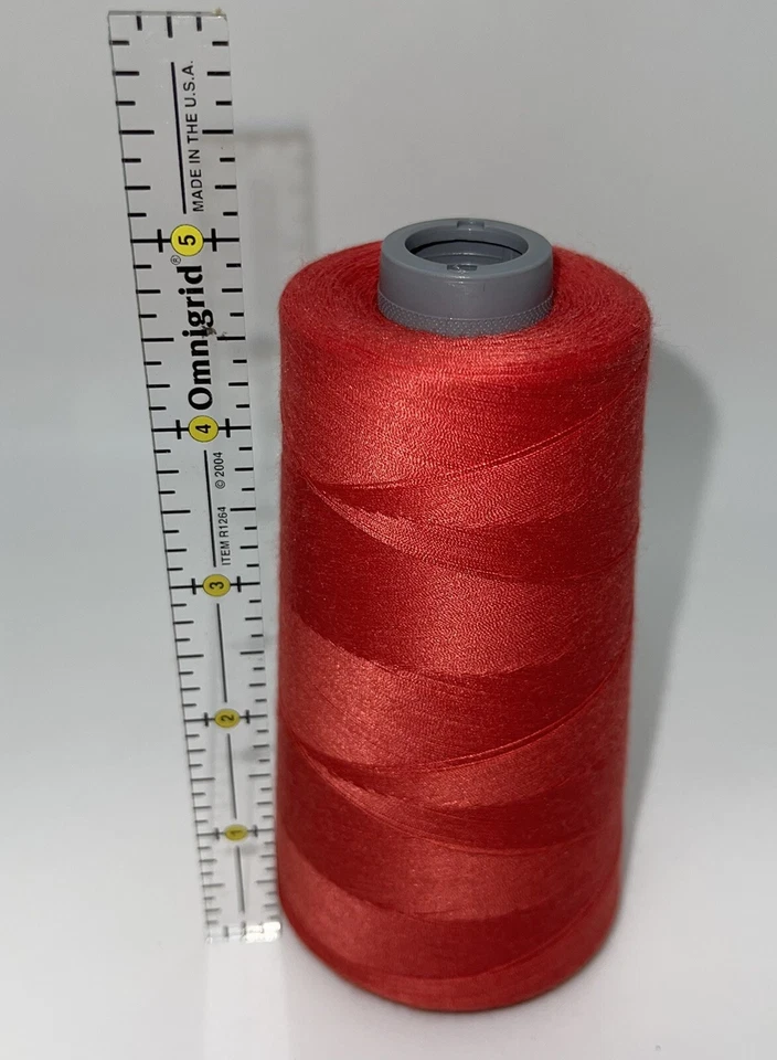 Coats Epic Thread 6000yd Spool 24Tex True Red- NEW - Image 2 of 4