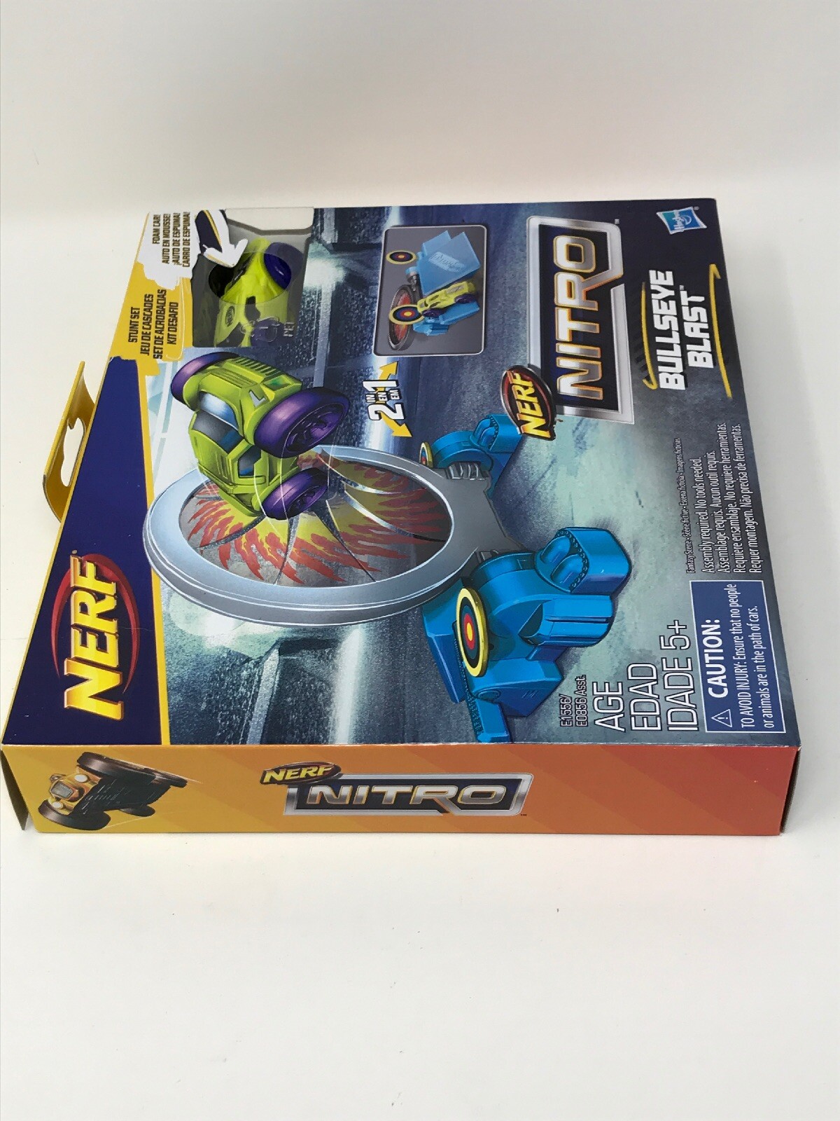 nerf nitro bullseye blast stunt set