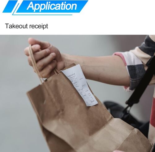 10PCS 80mm 3-1/8'' x 96' Thermal POS Receipt Paper for Brother RDM13U5 TD-4410D - Picture 4 of 9