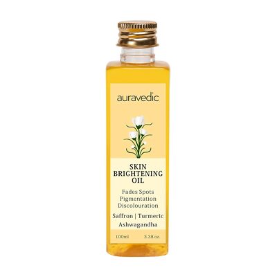 Auravedic Gesichtsöl Für Strahlende, Helle Haut 100ml