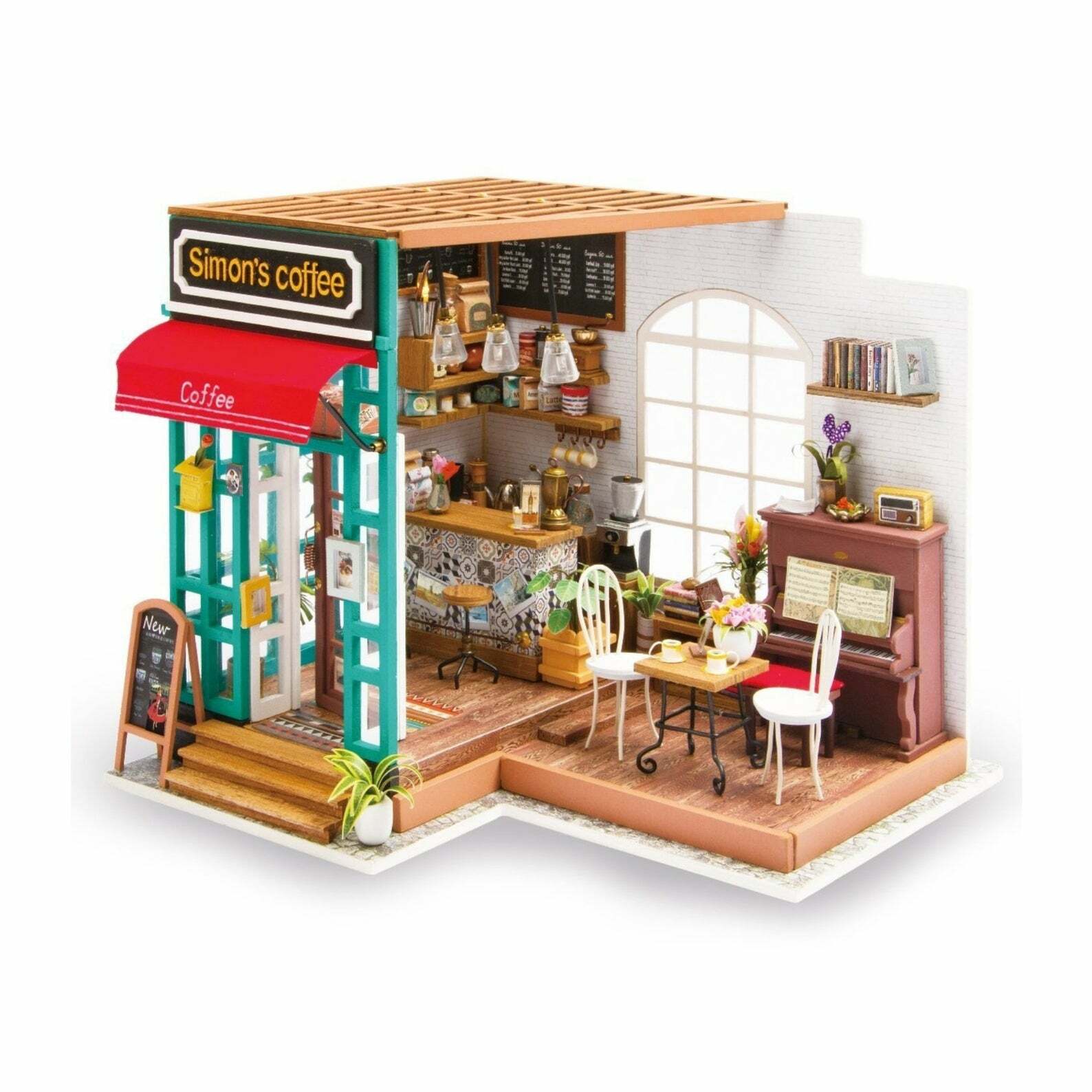 miniature house building