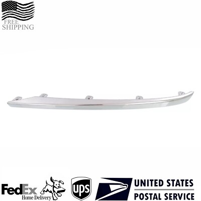 New Front Bumper Molding Right Side Outer Chrome For 2015-2017 Acura TLX