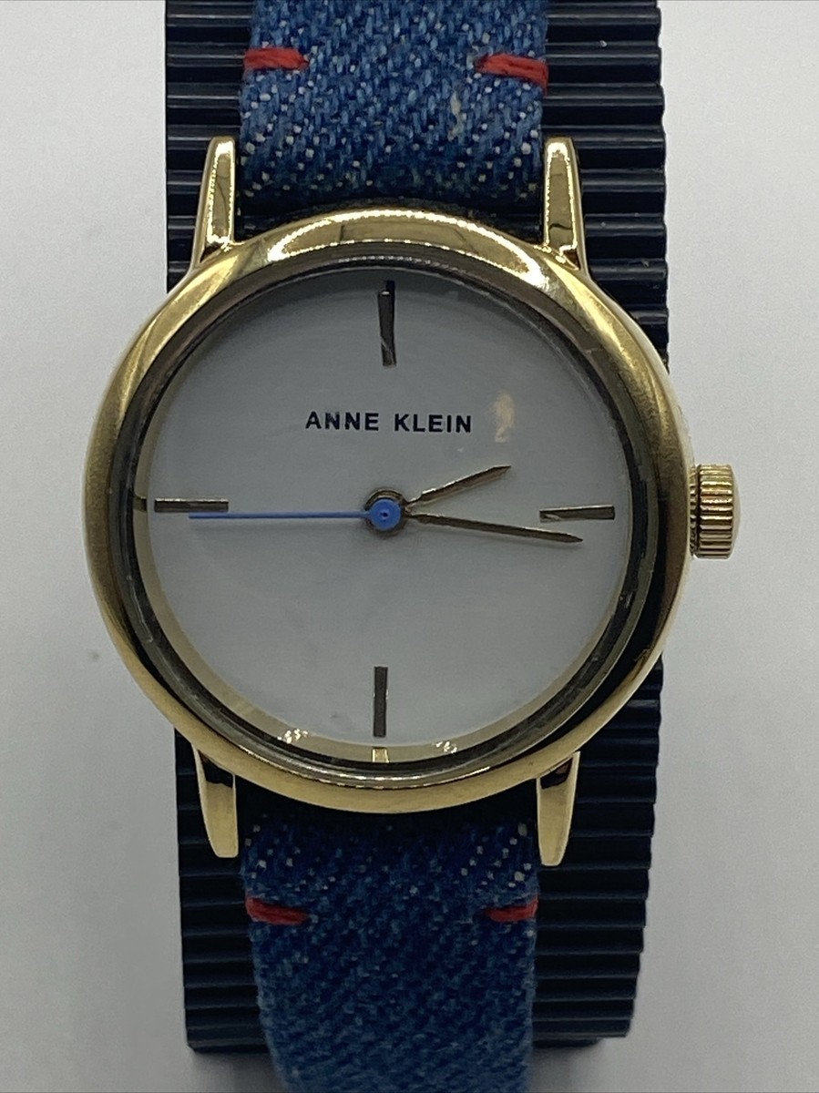 Leather Watches Anne Klein Watch Y121e Battery Size Anne Klein