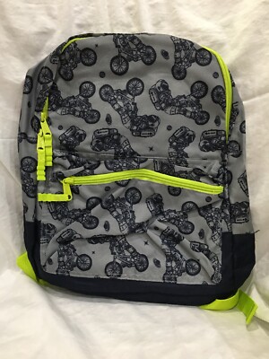 NWT Gymboree Boys Backpack Moto Uniform Shop Bag School