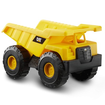 Construction Toys, 15'' Dump Truck Toy, Ages 2+, Sturdy Plastic, No Batteries ...