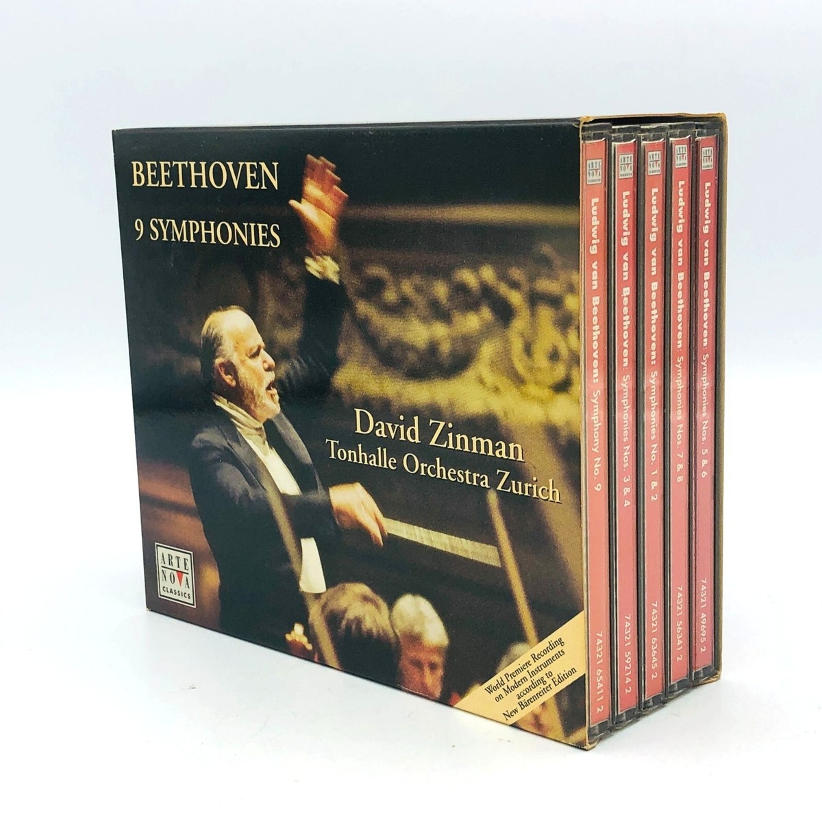 Beethoven: Symphonies, David Zinman, Tonhalle Orchestra Zurich