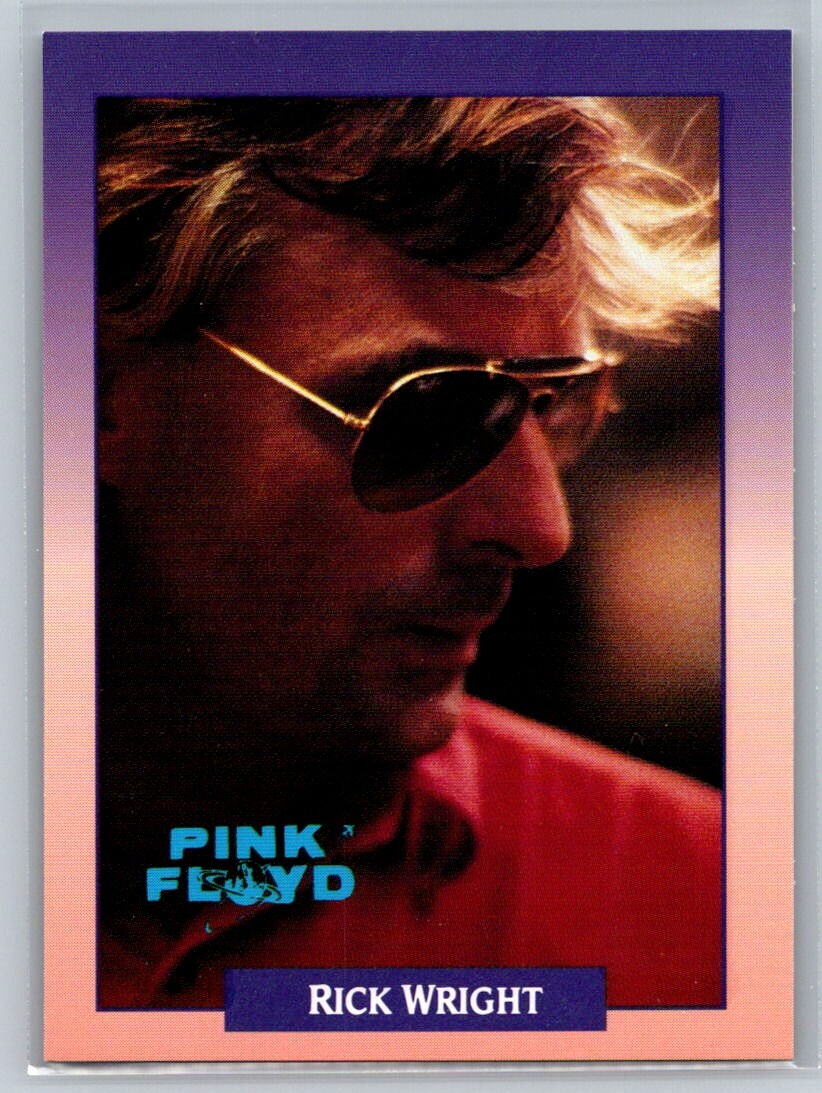 158 Rick Wright 1991 Brockum Rock Card Pink Floyd Band | eBay