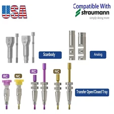 US Dental Fits Straumann ITI NC/RC Transfer Open/Closed Tray Impression Coping