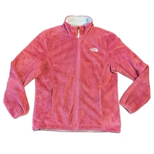 The North Face Osito Fleece Jacket Full Zip Pink Womens Large