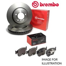 BREMBO FRONT BRAKE DISCS PADS FOR VW GOLF MK6 2.0 GTI TDI 4MOTION 08-12