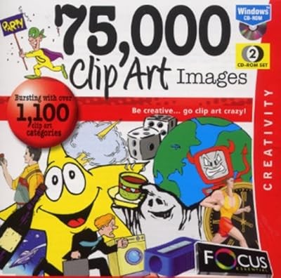 75,000 Clip Art Images, , Used; Good Book