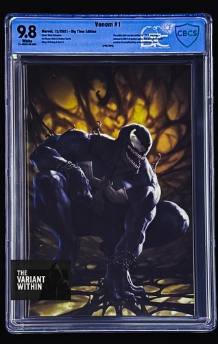 CBCS 9.8 Venom #1 (Marvel 2021) • Big Time Collectibles Exclusive • Limited