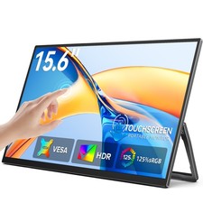 UPERFECT Portable Monitor 15.6" 125 sRGB Ultra-Slim Laptop Monitor Freestanding