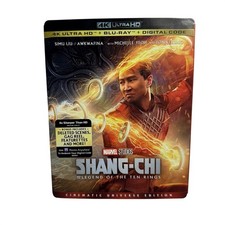 Shang-Chi and the Legend of the Ten Rings 4K Ultra HD Blu-Ray + Slipcover Sealed