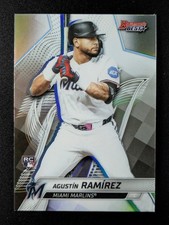 2025 Bowman's Best AGUSTIN RAMIREZ Rookie RC Refractor Miami Marlins #16