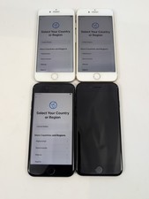 Lot of 4 Apple iPhone 7 A1778 A1660 Rose Gold Silver Black - For Parts or Repair