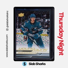 2024 UPPER DECK #211 SHAKIR MUKHAMADULLIN SPECKLED RAINBOW FOIL YOUNG GUNS RC